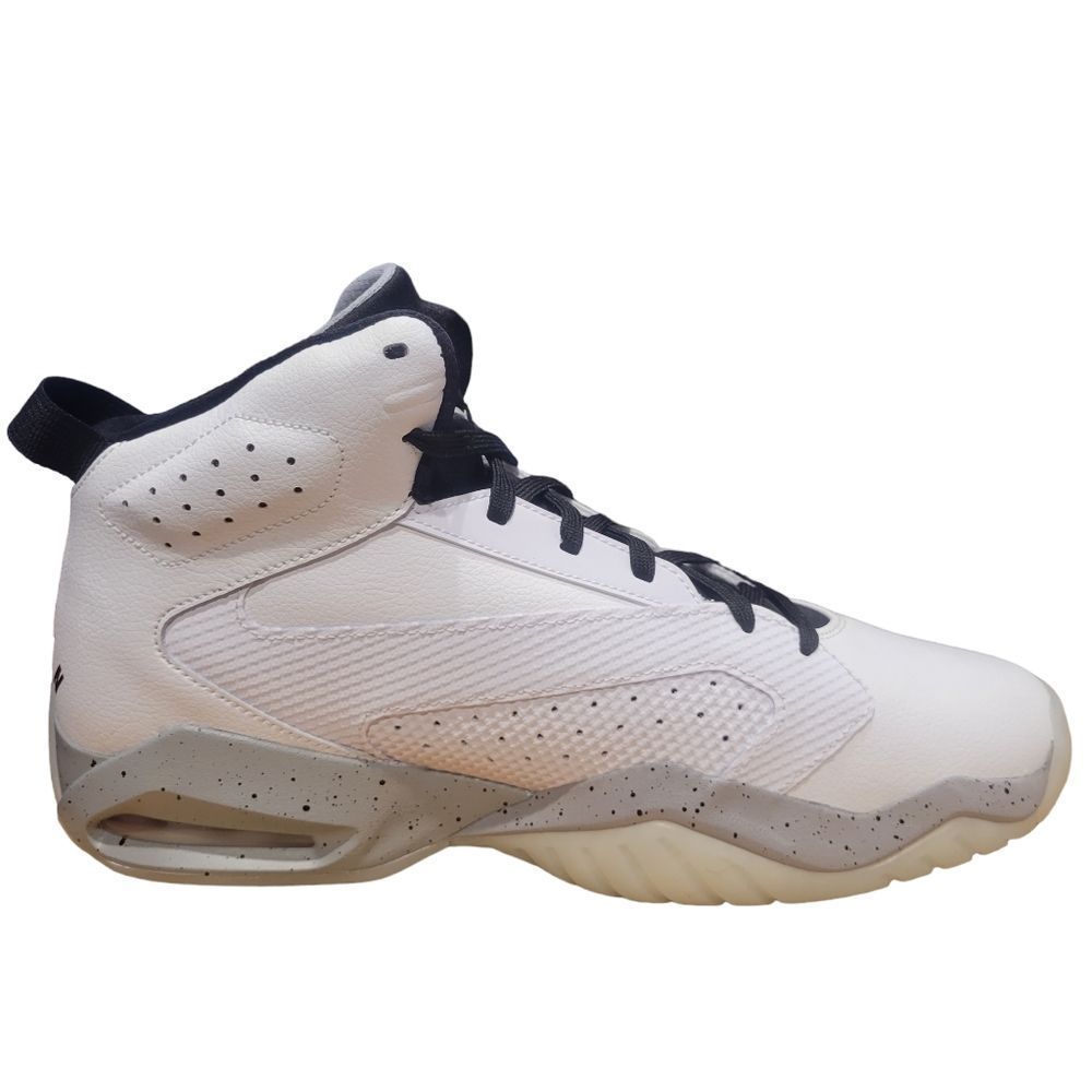 Jordan Men's Lift Off AR4430-101 White Black-Wolf Grey Basketball Shoes Men's - Picture 5 of 8